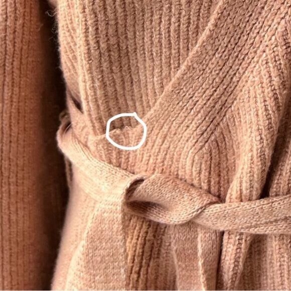 Free People Sienna Wrap Dress in Cocoa Size Small NWT - Picture 15 of 15